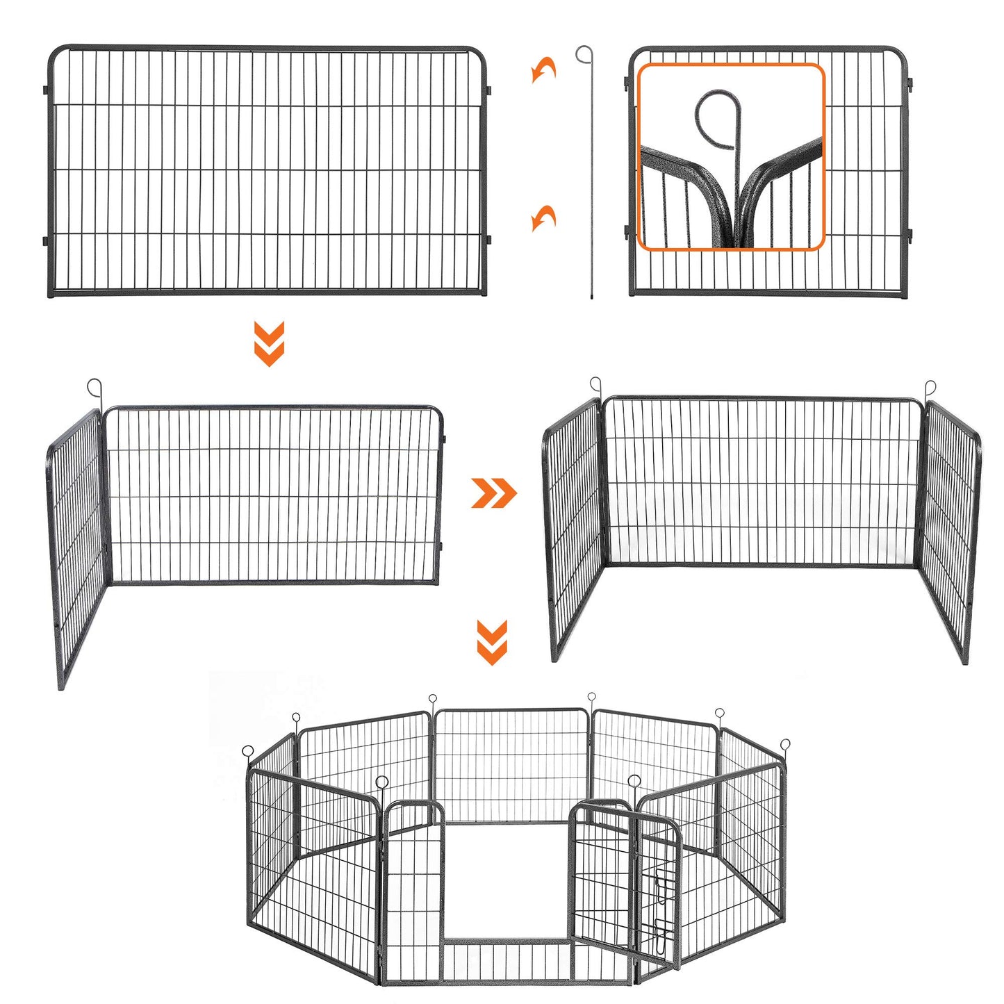 Pentuaitaus 60 cm  8 -osaa