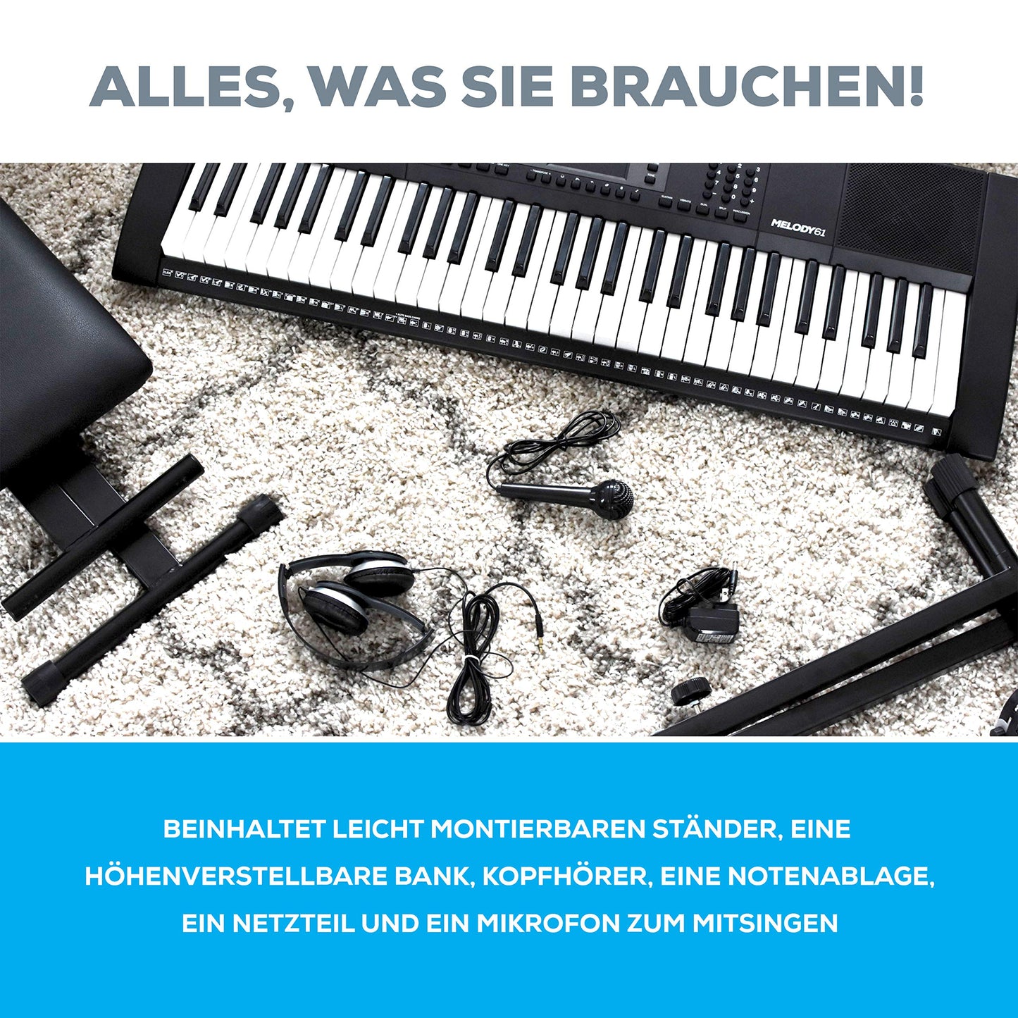 Alesis kosketinsoitin 61 Keys