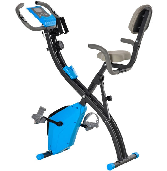Kuntopyörä X-bike vetokumeilla