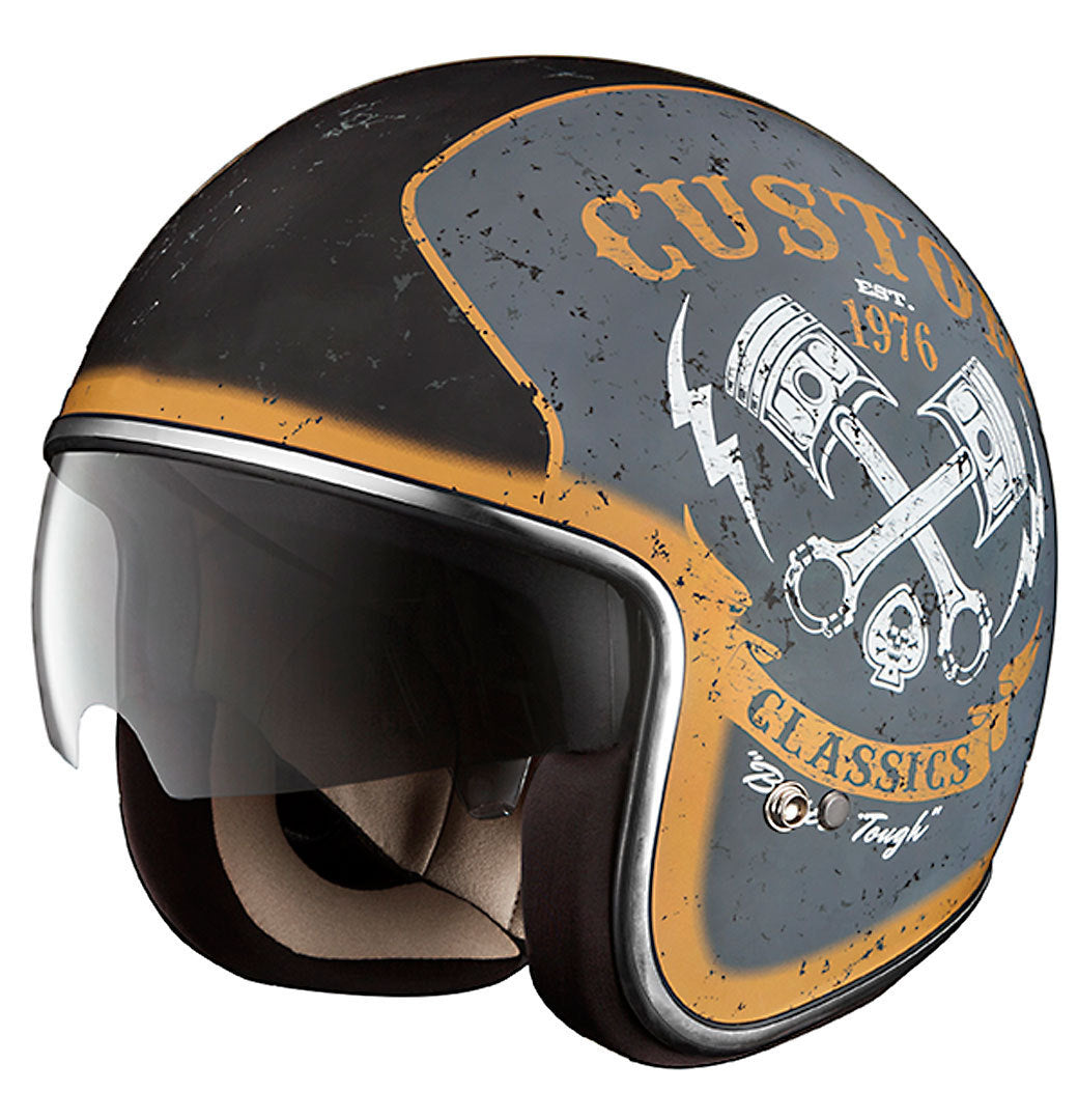 IXS HX 77 Custom Jet kypärä