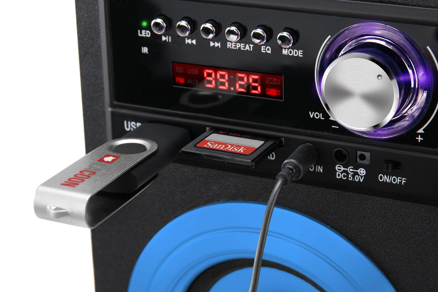 Kannettava Bluetooth-soitin