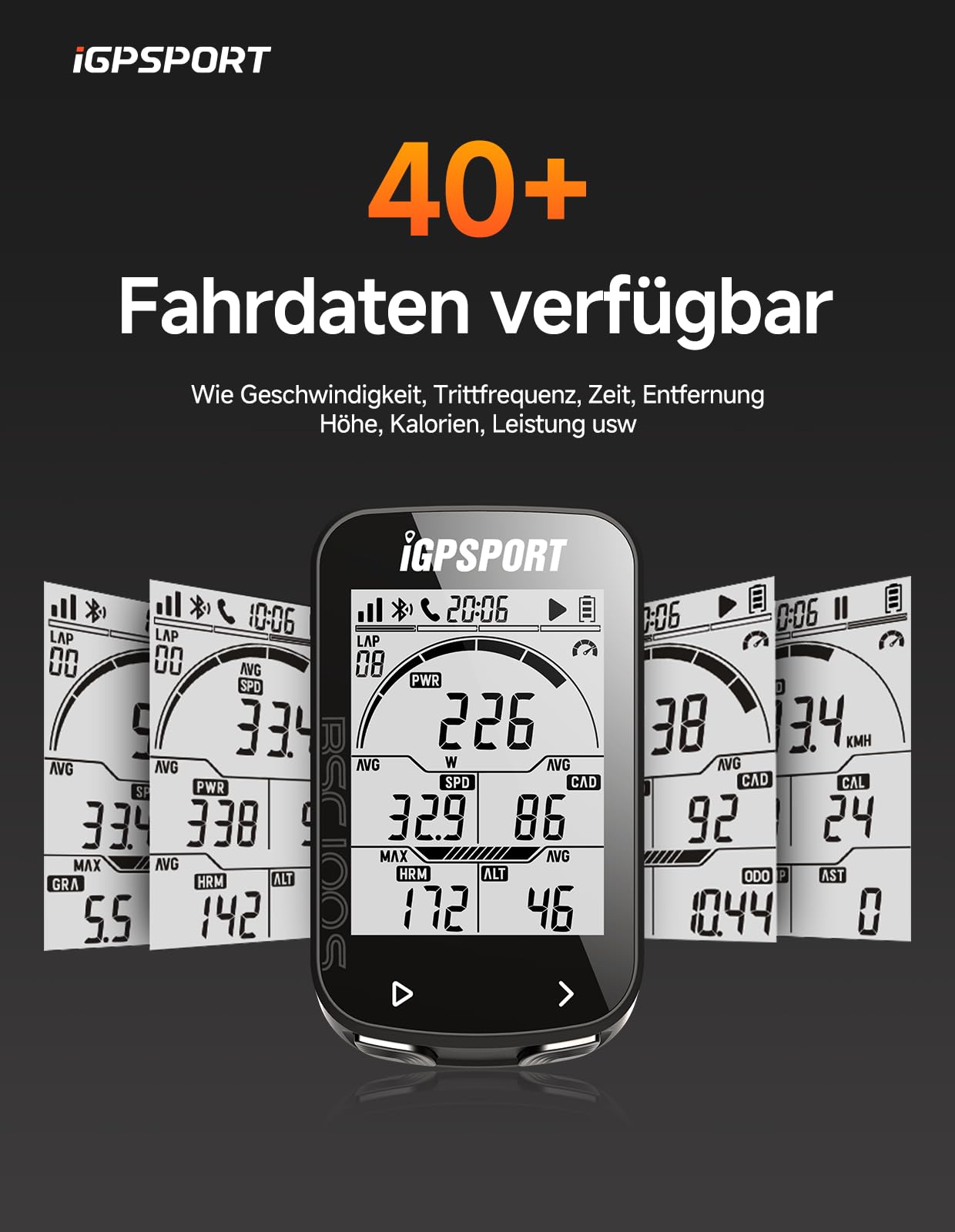 Polkupyörän Mittari GPS