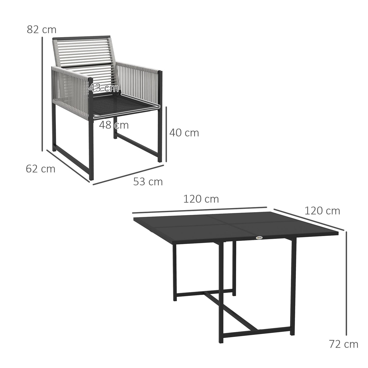 Ruokailuryhmä 5-osainen