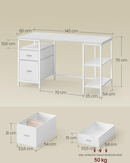 Kirjoituspöytä 2 Laatikolla