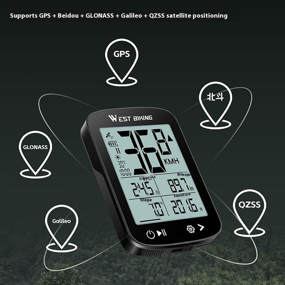 Polkupyörän mittari GPS