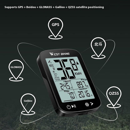 Polkupyörän mittari GPS
