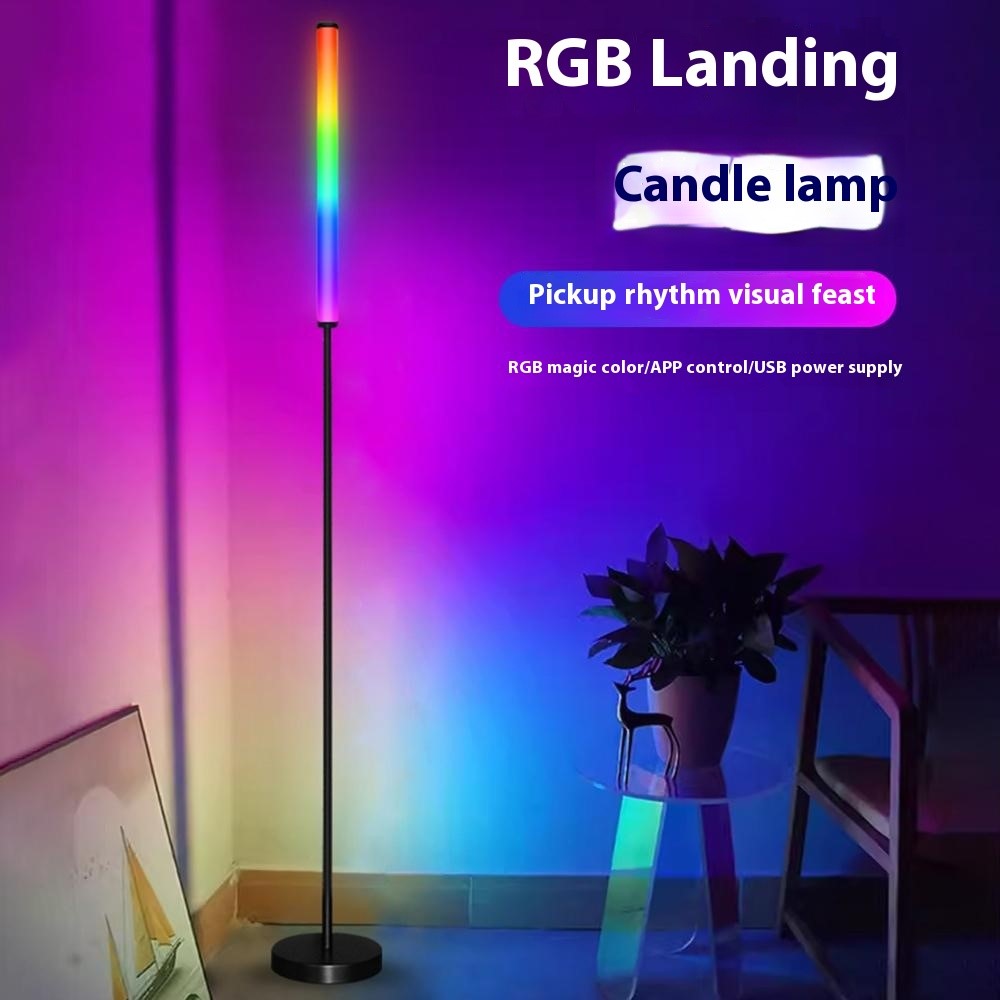 Lattialamppu RGB 163 CM
