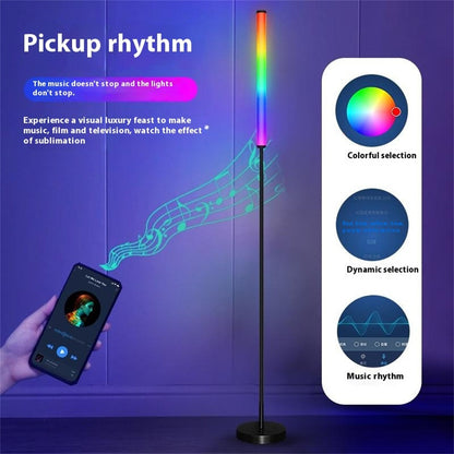 Lattialamppu RGB 163 CM