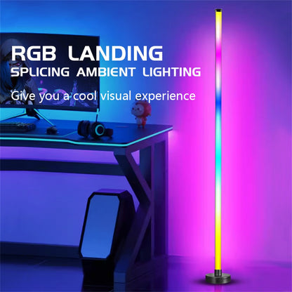 Lattialamppu RGB 122 Cm 2 Kpl