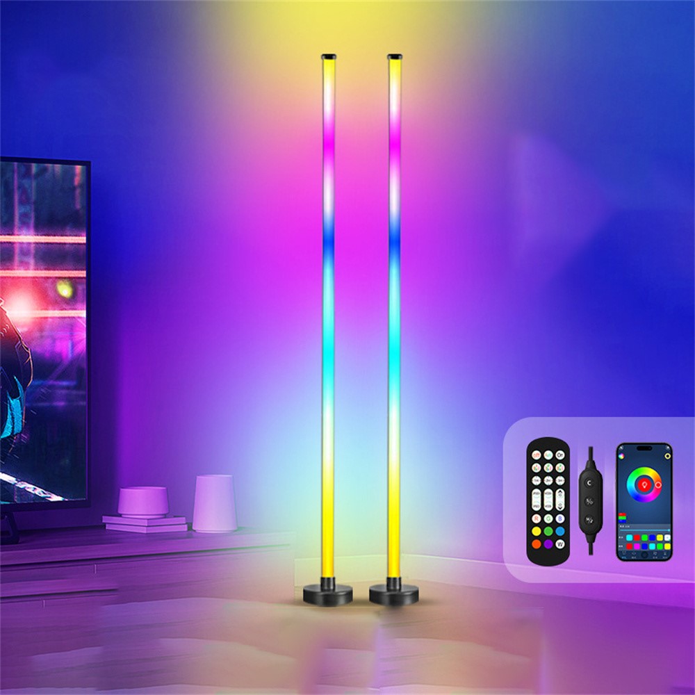 Lattialamppu RGB 122 Cm 2 Kpl
