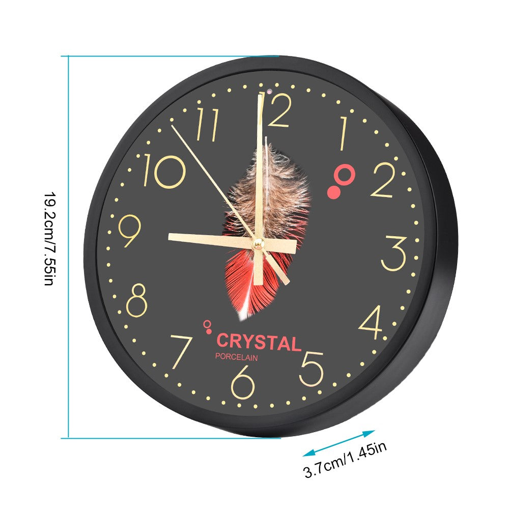 Valvontakamera Seinäkello