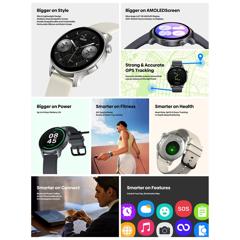 Älykello ZEBLAZE Btalk 3 GPS