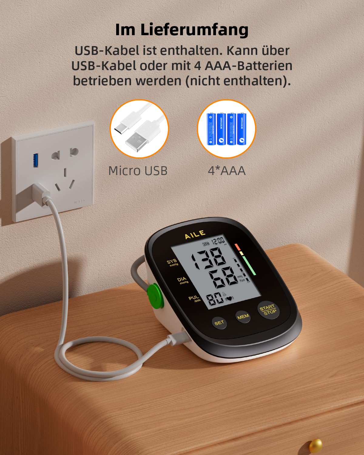 Verenpainemittari Olkavarsi