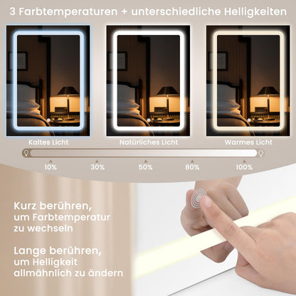 Peilipöytä LED USB 90 cm