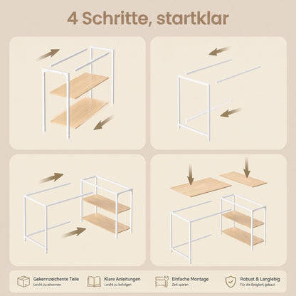 Kirjoituspöytä L-Shape