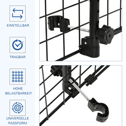 Koiraverkko autoon 91-152 cm