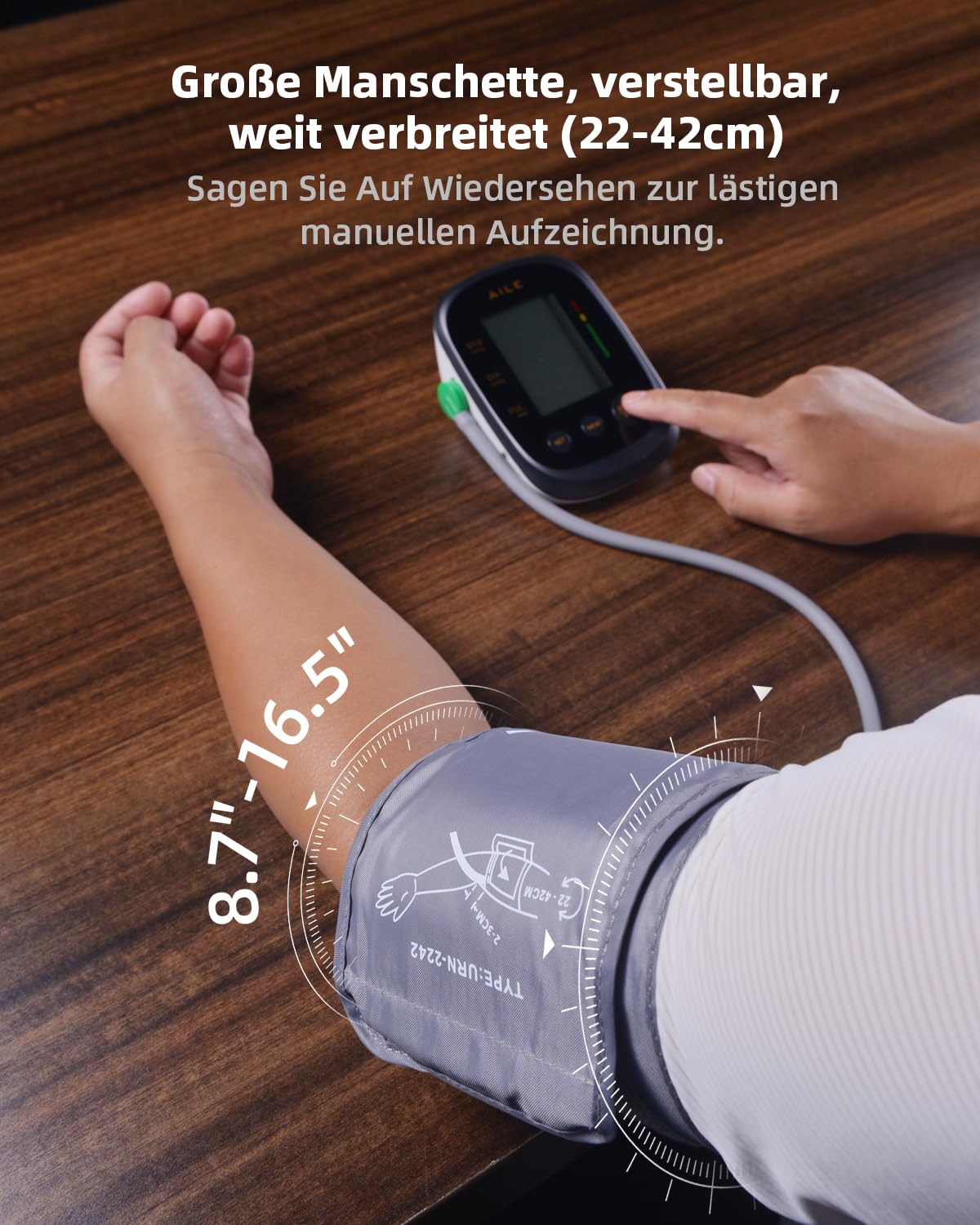 Verenpainemittari Olkavarsi