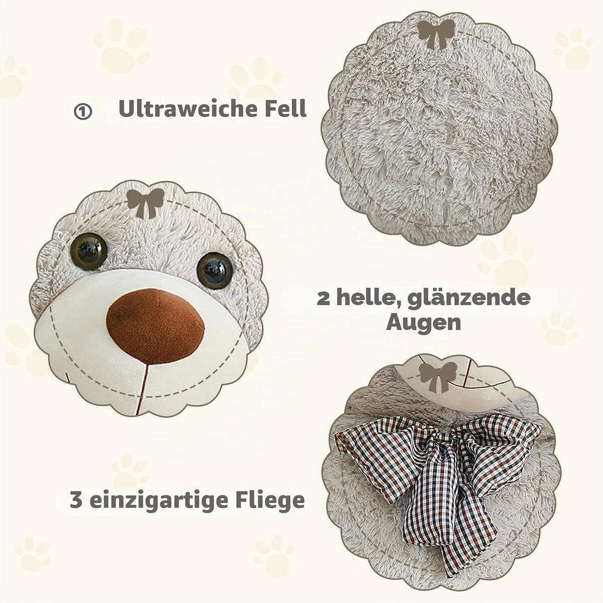 Jättinalle Teddy 140cm