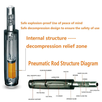 Tuolin Kaasujousi 155 mm 450 Kg