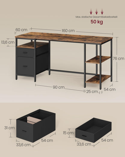Kirjoituspöytä 2 Laatikolla