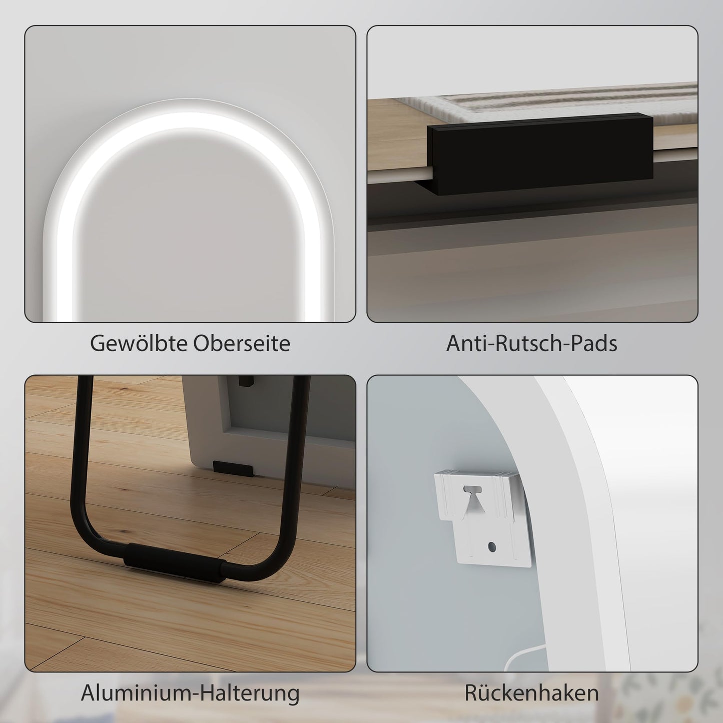 Peili Kokovartalo Led 150 x 40 cm