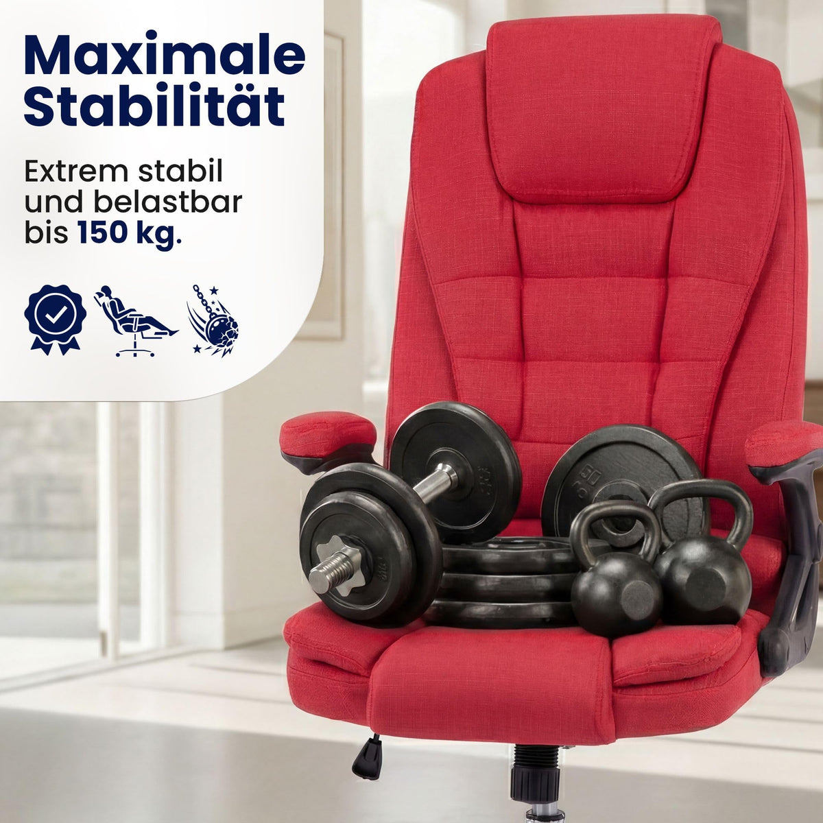 Toimistotuoli Poly 150 kg