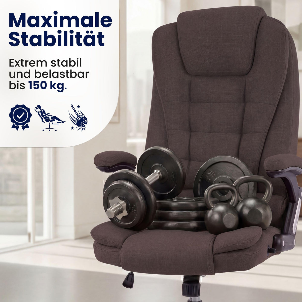 Toimistotuoli Poly 150 kg