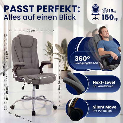 Toimistotuoli Poly 150 kg