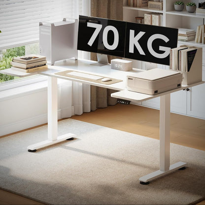 Sähköpöytä Valkoinen tai Ruskea