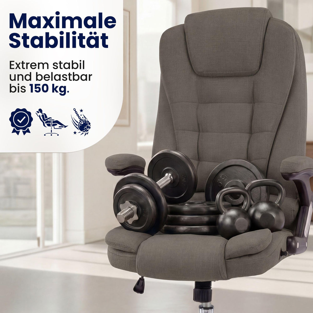 Toimistotuoli Poly 150 kg