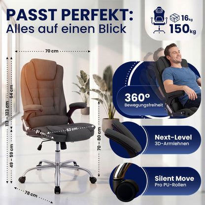 Toimistotuoli Poly 150 kg