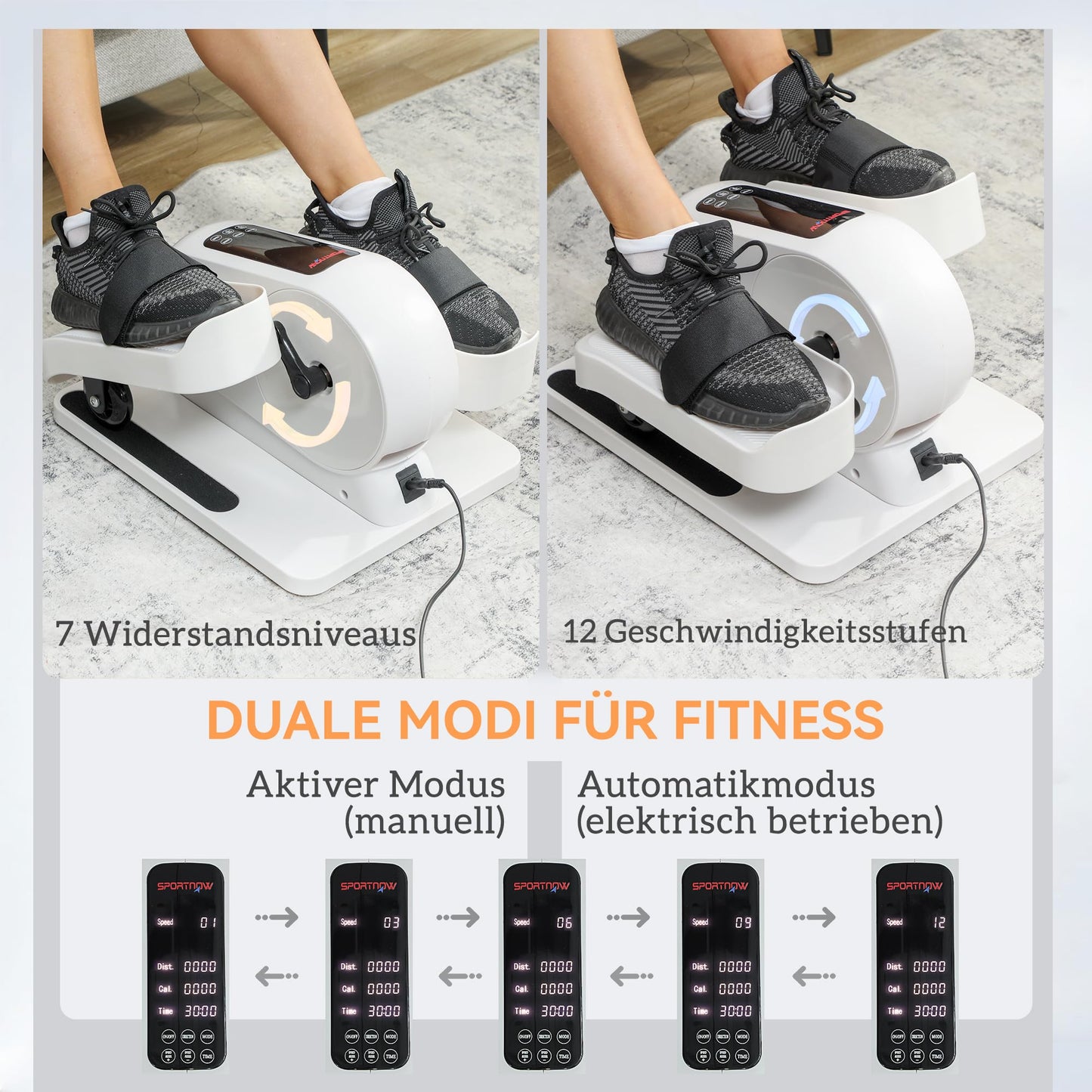 Kuntopyörä Mini 12 Led