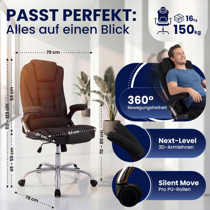 Toimistotuoli Poly 150 kg