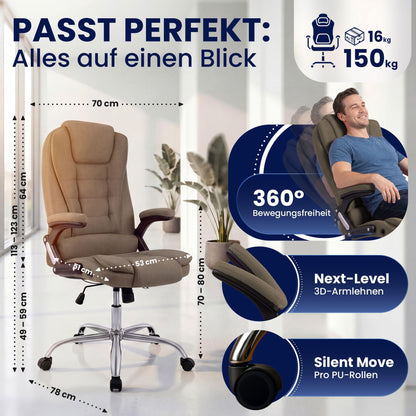 Toimistotuoli Poly 150 kg