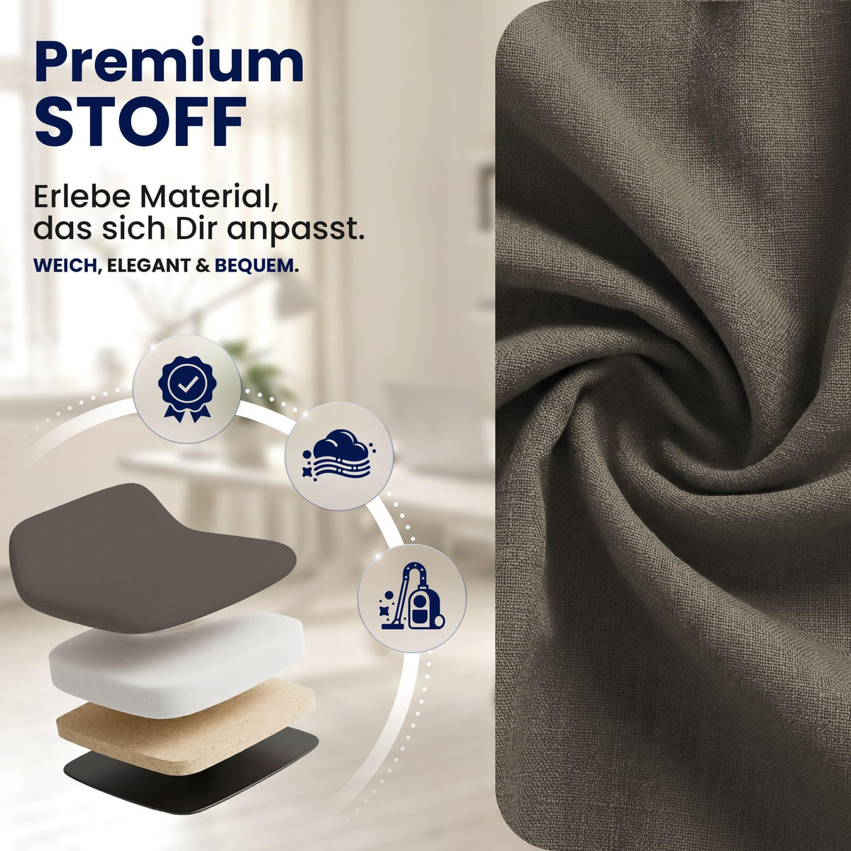 Toimistotuoli Poly 150 kg