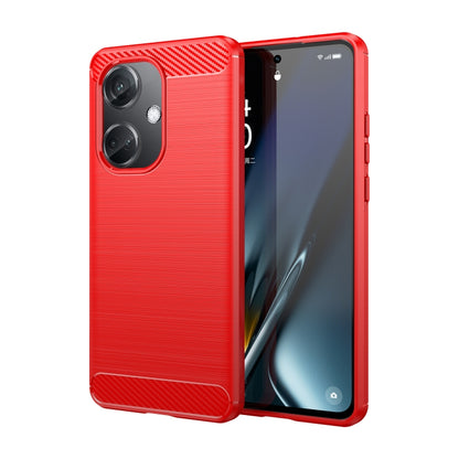 Carbon Fiber Brushed Texture TPU Phone Case, For OnePlus Nord 4, For OnePlus 12, For OnePlus Nord CE3 5G
