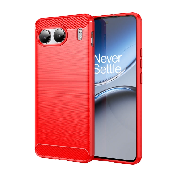 Carbon Fiber Brushed Texture TPU Phone Case, For OnePlus Nord 4, For OnePlus 12, For OnePlus Nord CE3 5G