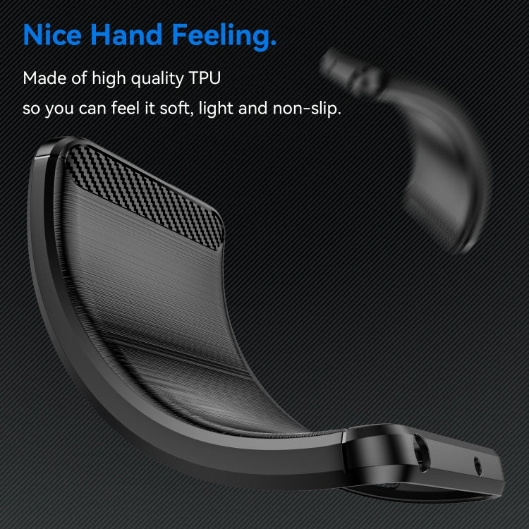 Carbon Fiber Brushed Texture TPU Phone Case, For OnePlus Nord 4, For OnePlus 12, For OnePlus Nord CE3 5G