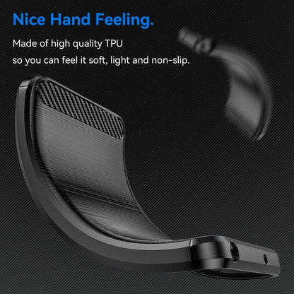 Carbon Fiber Brushed Texture TPU Phone Case, For OnePlus Nord 4, For OnePlus 12, For OnePlus Nord CE3 5G