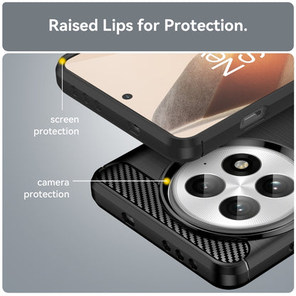 Carbon Fiber Brushed Texture TPU Phone Case, For OnePlus Nord 4, For OnePlus 12, For OnePlus Nord CE3 5G