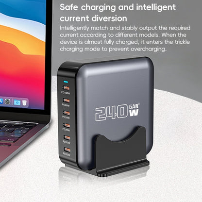 Latausasema USB-C 240W 6-Porttia
