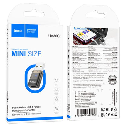 USB to USB-C OTG Adapteri