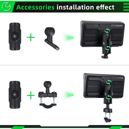 Moottoripyörän CarPlay and Android Auto