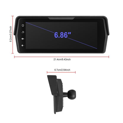 Moottoripyörän CarPlay Android Auto