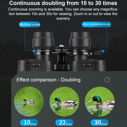 Kiikarit 10-30X50 Zoom