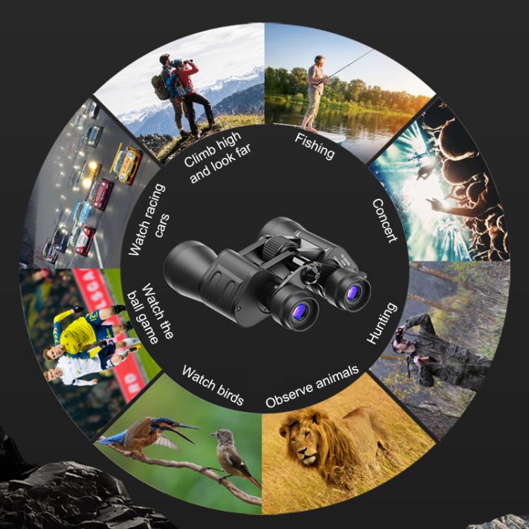 Kiikarit 10-30X50 Zoom