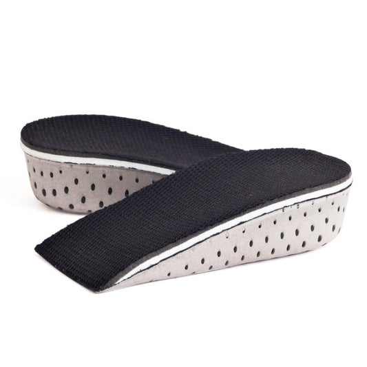 Heighten Heel Insert Shoes Pad Cushion Arch Height Increase Half Insole, Height: 3cm