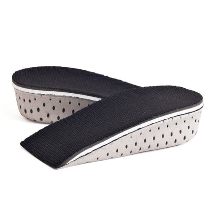 Heighten Heel Insert Shoes Pad Cushion Arch Height Increase Half Insole, Height: 3cm
