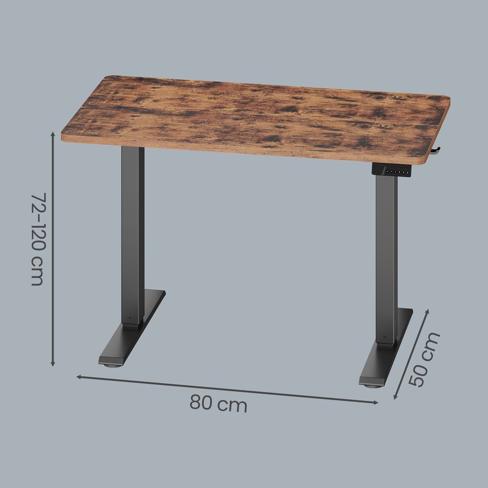 Sähköpöytä 80x50 cm