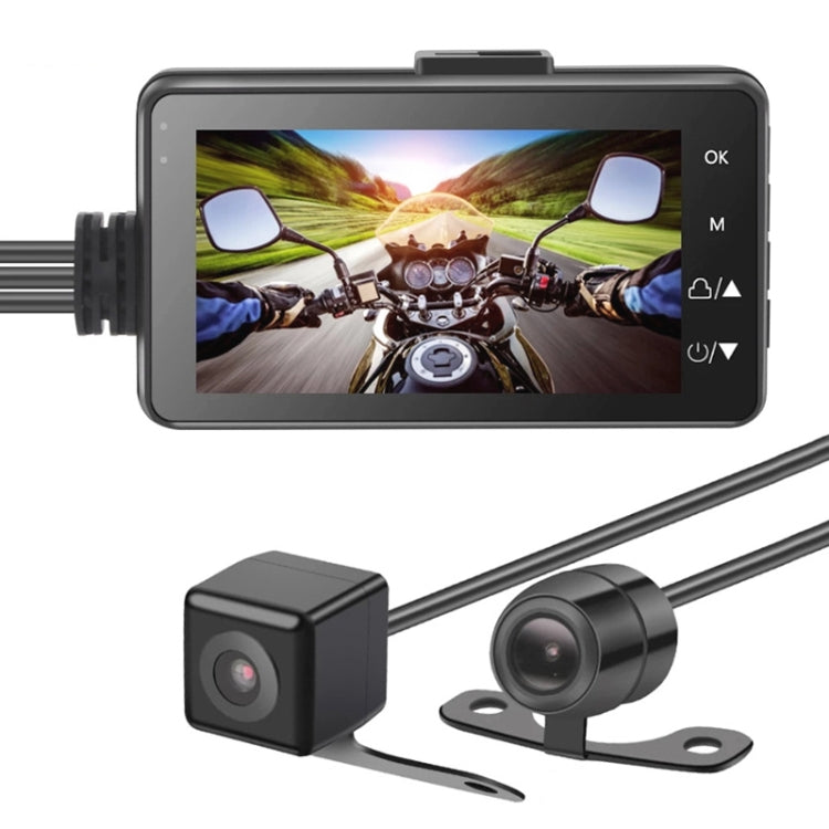 Dashcam Moottoripyörä 3.0"